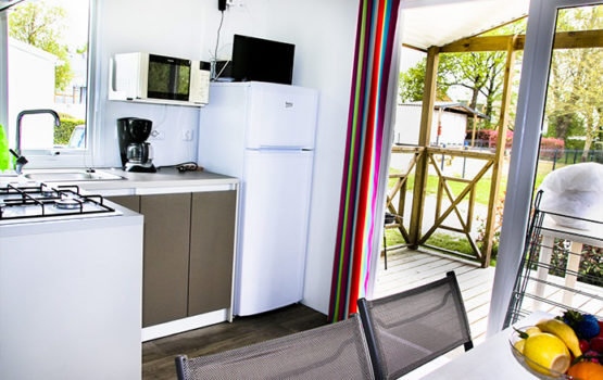 location mobil home avec terrasse au morbihan