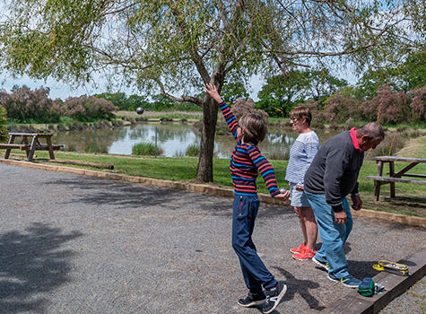 camping arvor petanque