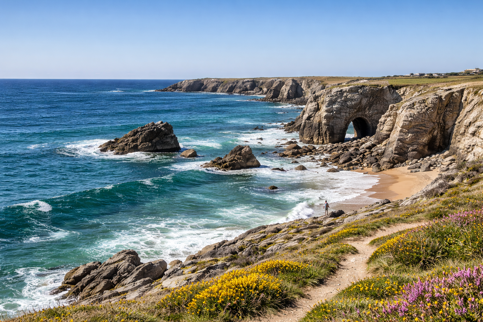 paysage dans le morbihan