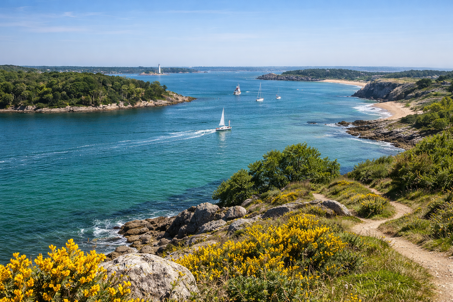 paysage du morbihan